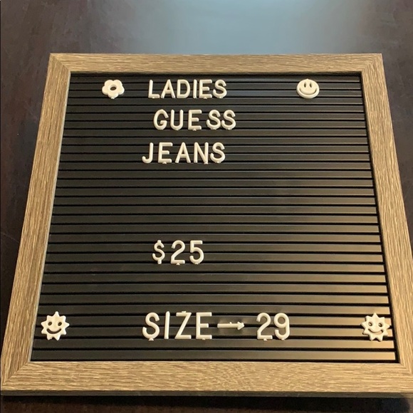 Ladies Guess Sarah skinny jeans - Picture 2 of 7